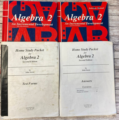 Saxon Algebra 2 Set