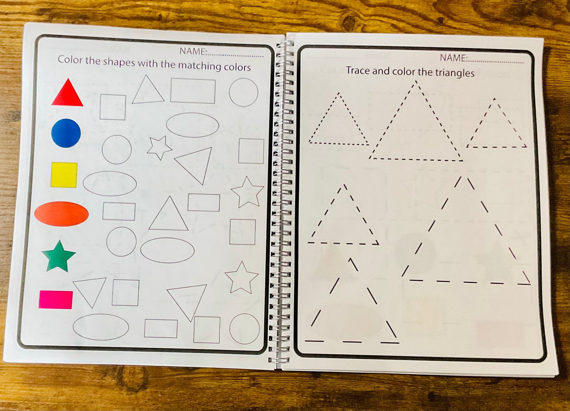 Preschool Prep Tracing Workbook - Anchored Homeschool Resource Center