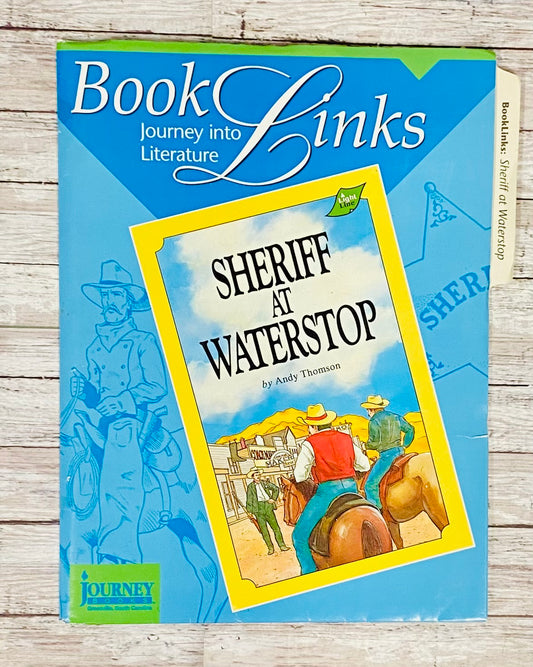 Sheriff at Waterstop Book Links - Anchored Homeschool Resource Center