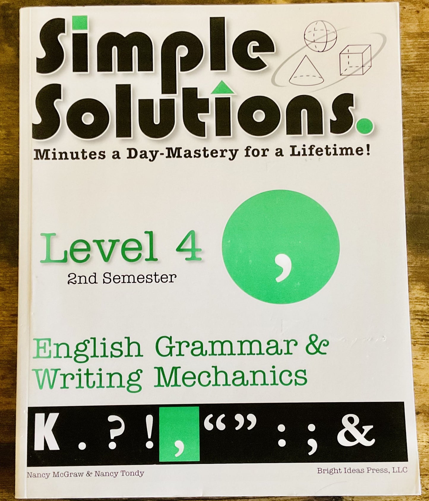 Simple Solutions Level 4 - Anchored Homeschool Resource Center
