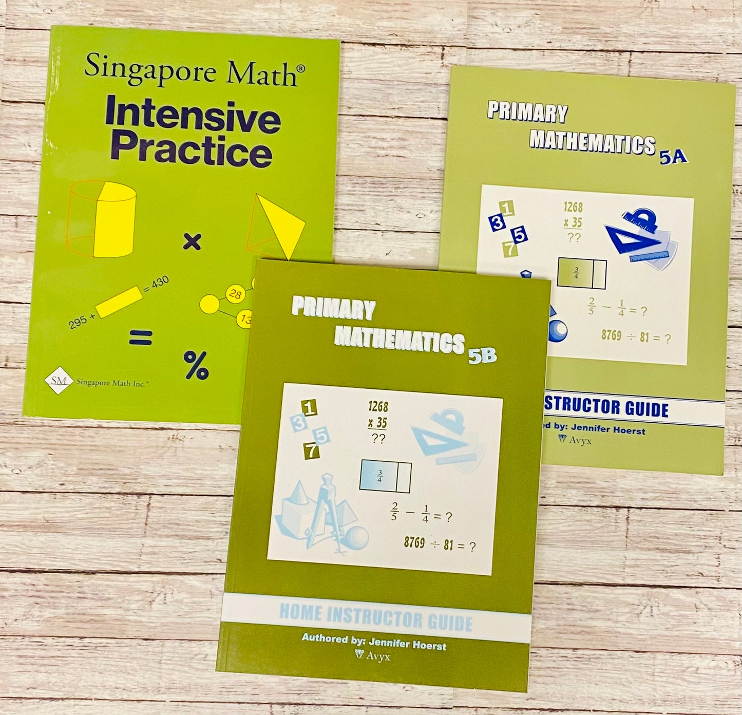 Singapore Primary Mathematics 5 Set - Anchored Homeschool Resource Center