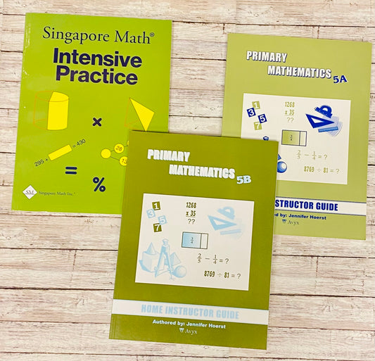 Singapore Primary Mathematics 5 Set