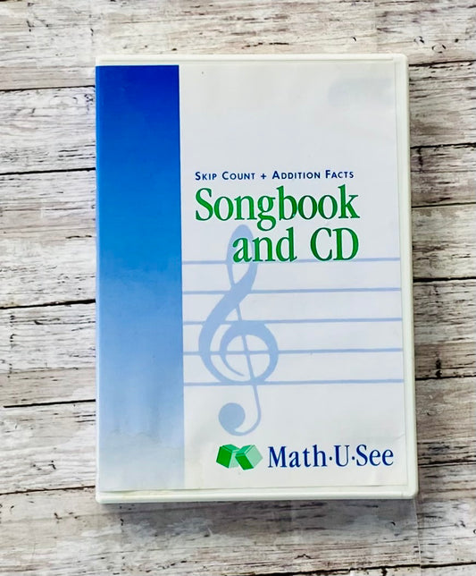 Math-U-See Songbook and CD - Anchored Homeschool Resource Center