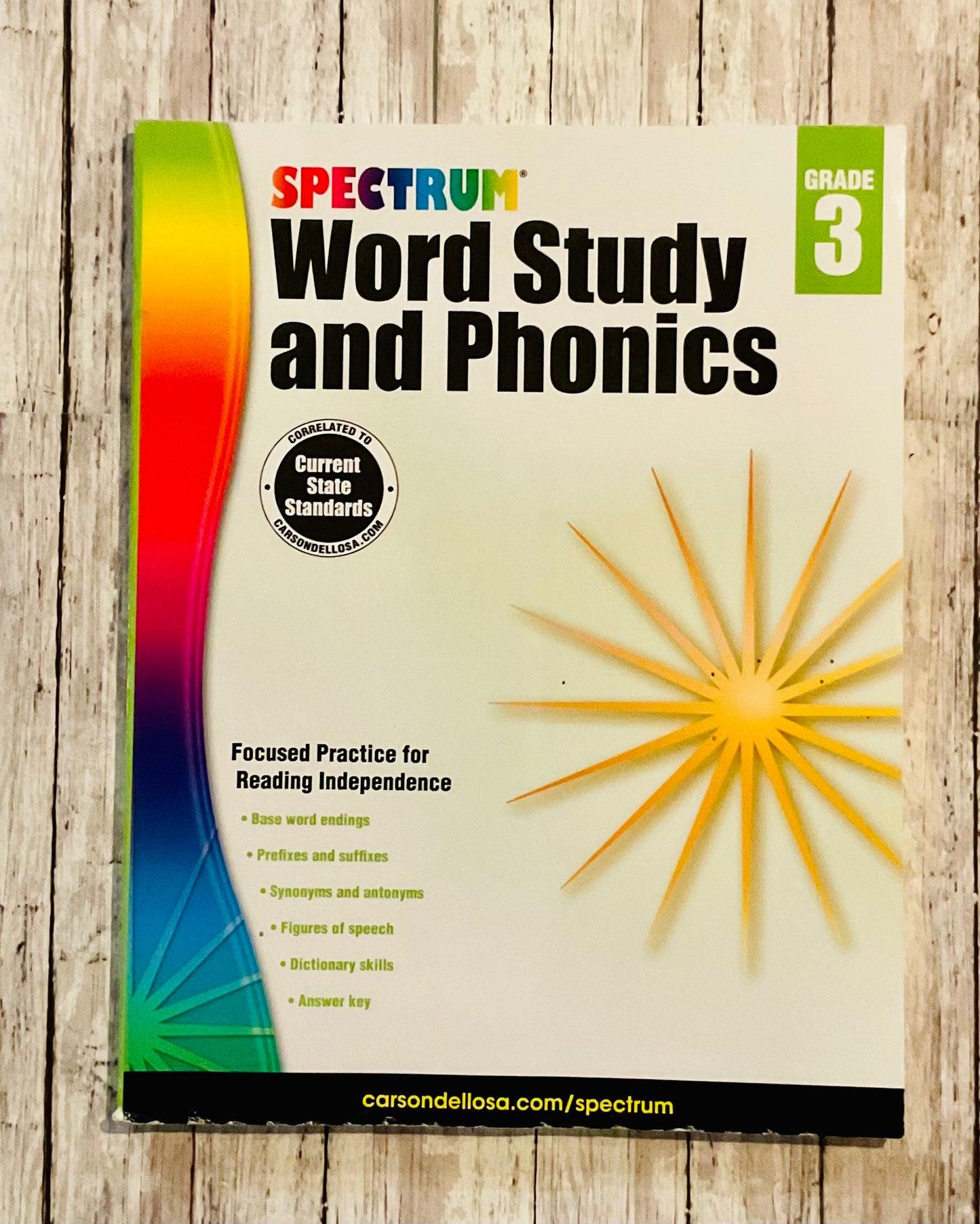 Spectrum Word Study and Phonics - Anchored Homeschool Resource Center