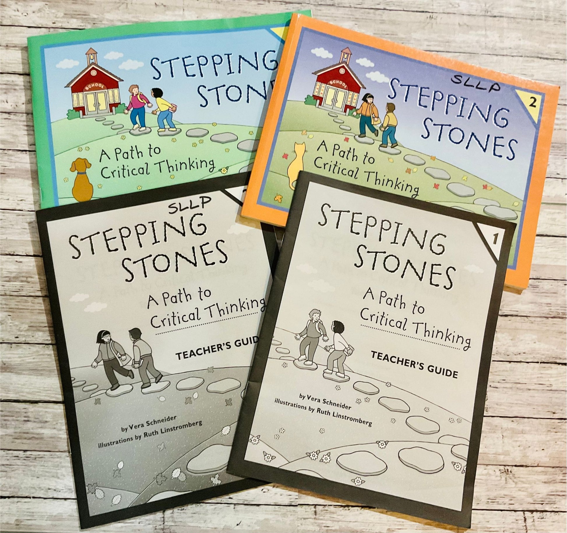 Stepping Stones: A Path to Critical Thinking Books 1 and 2* - Anchored Homeschool Resource Center