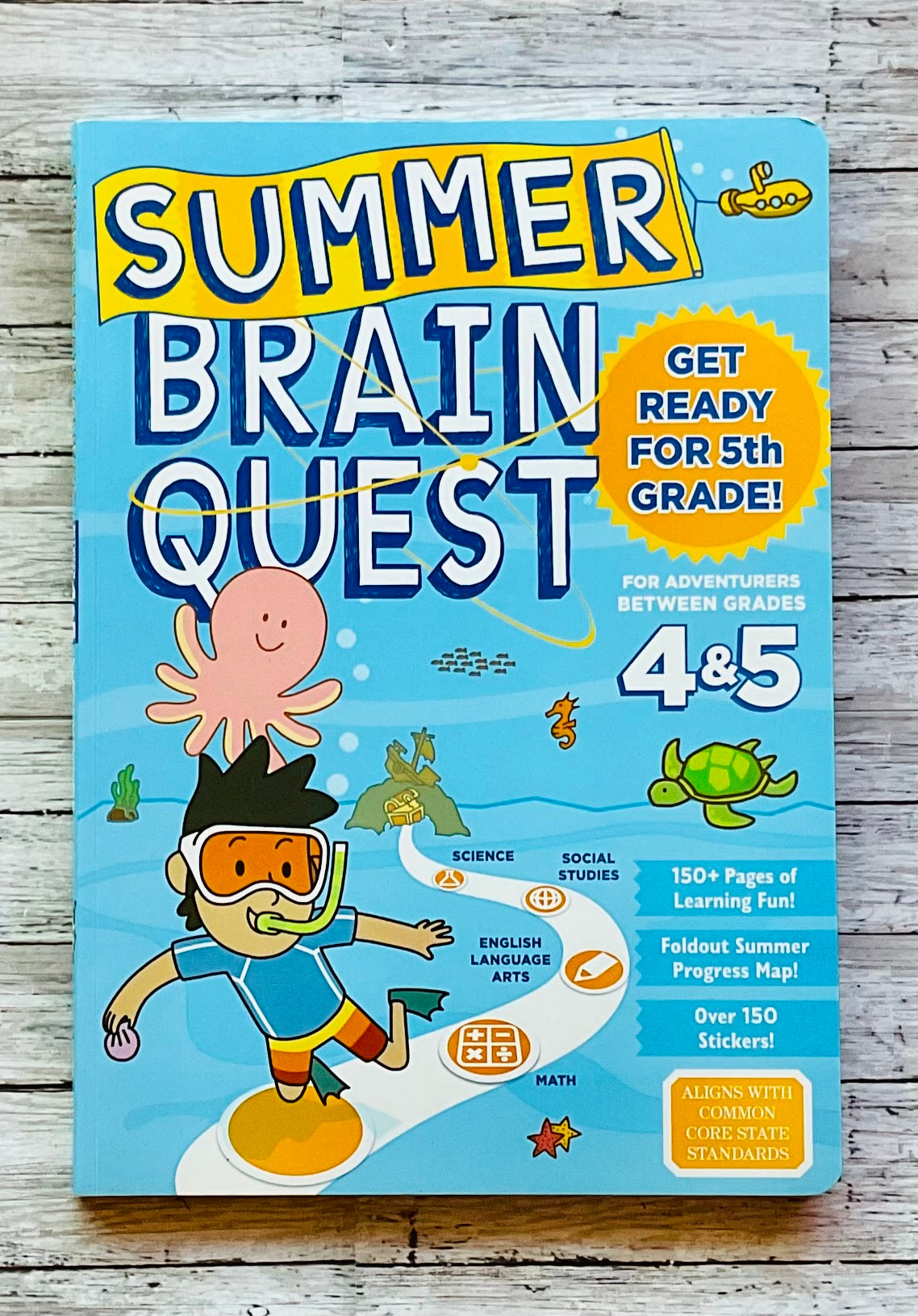 Summer Brain Quest 4th & 5th Grade - Anchored Homeschool Resource Center