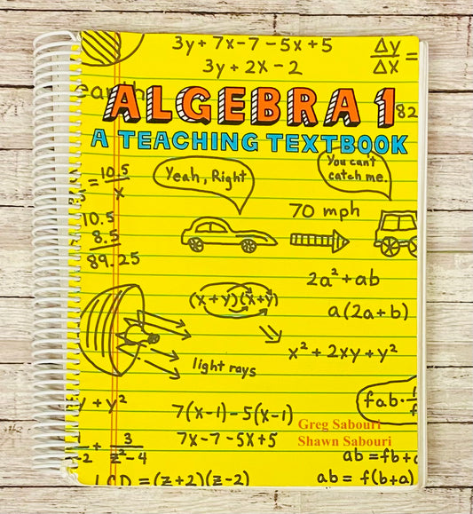 Teaching Textbooks Algebra 1