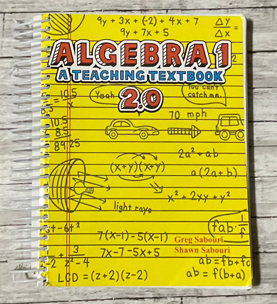 Teaching textbooks alg 1 textbook