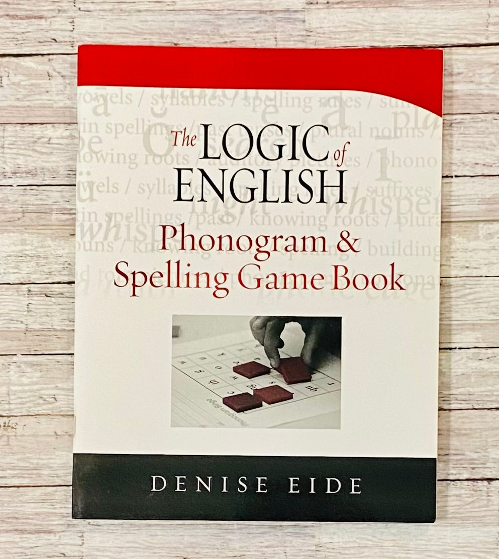 The Logic of English Phonogram & Spelling Game Book - Anchored Homeschool Resource Center