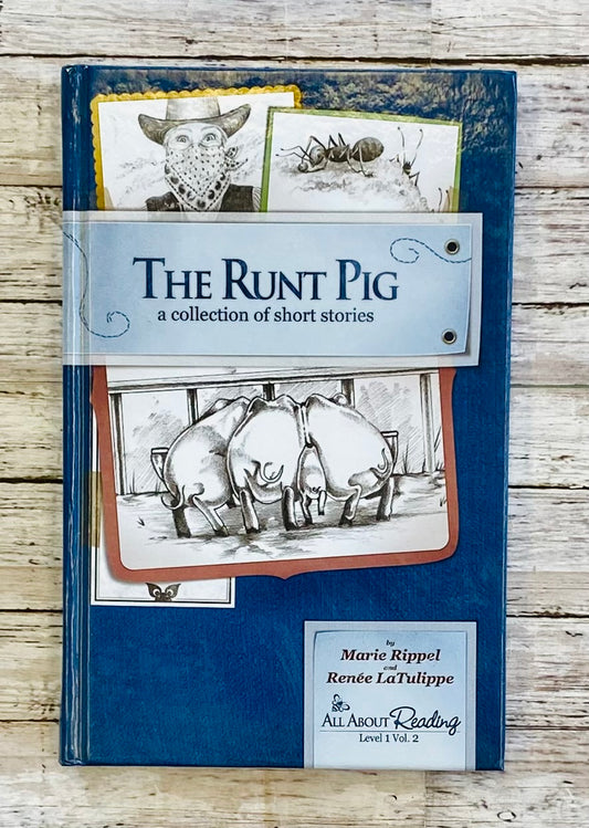 The Runt Pig All About Reading Level 1 - Anchored Homeschool Resource Center