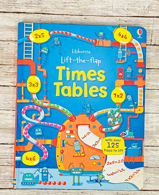 Usborne Lift-the-Flap Times Tables - Anchored Homeschool Resource Center