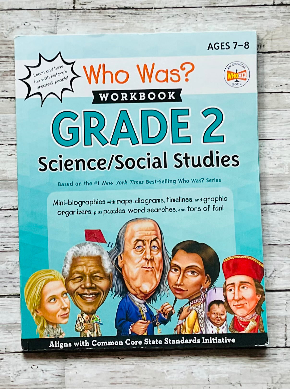 Who Was? Workbook Grade 2 Science/Social Studies - Anchored Homeschool Resource Center