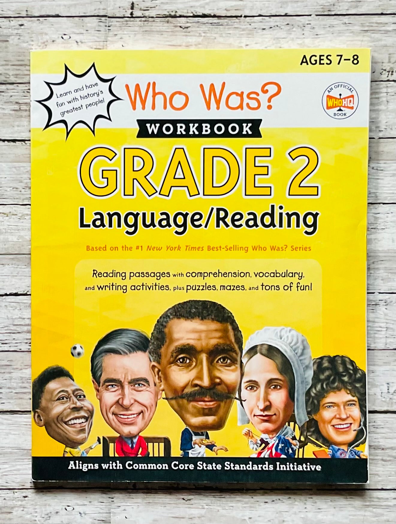 Who Was? Workbook Grade 2 Language/Reading - Anchored Homeschool Resource Center