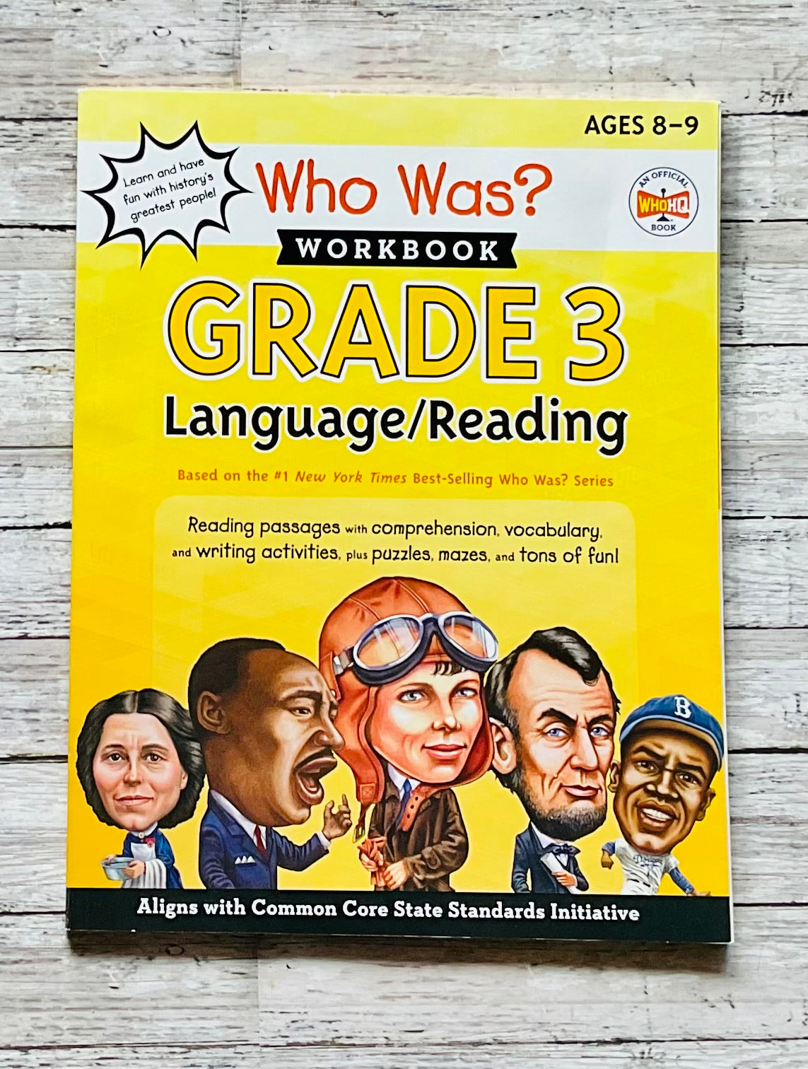 Who Was? Workbook Grade 3 Language/Reading - Anchored Homeschool Resource Center