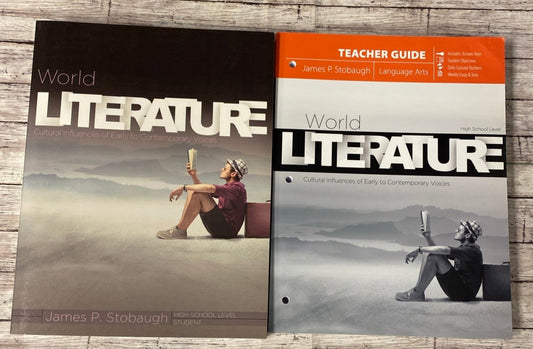 MasterBooks World Literature Student Text & Teacher Guide