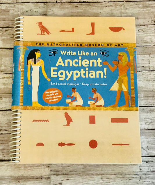 Write like and Ancient Egyptian! - Anchored Homeschool Resource Center