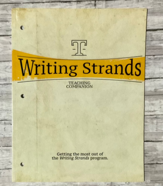 Writing Strands teaching