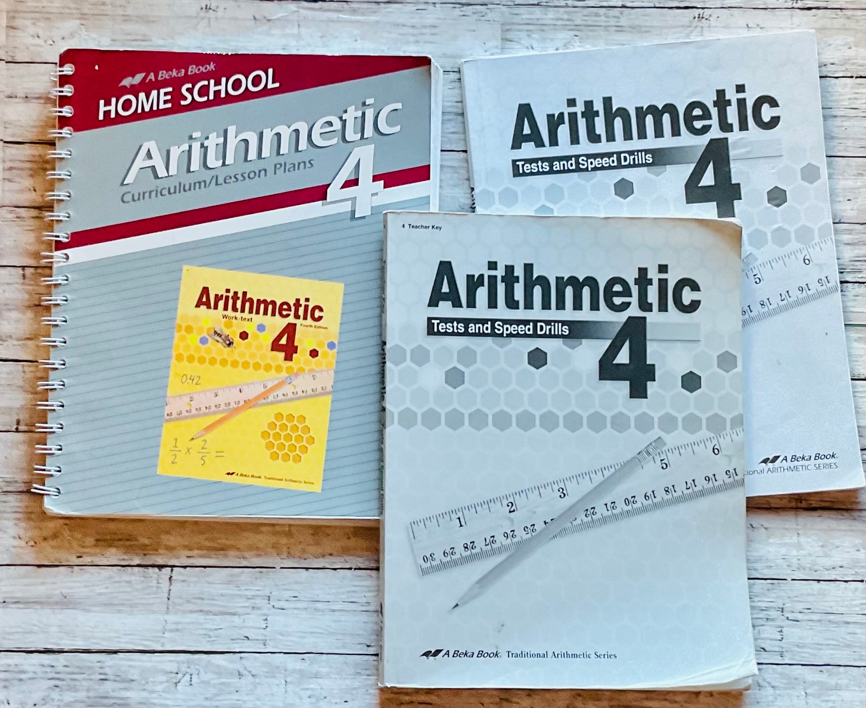 A Beka Arithmetic 4 Set - Anchored Homeschool Resource Center