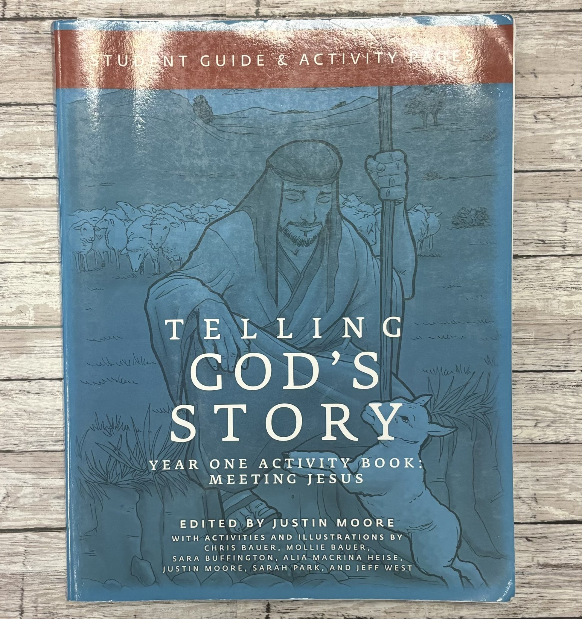 Telling God's Story Student Guide and Activity Pages - Anchored Homeschool Resource Center