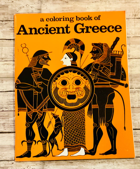 A Coloring Book of Ancient Greece - Anchored Homeschool Resource Center