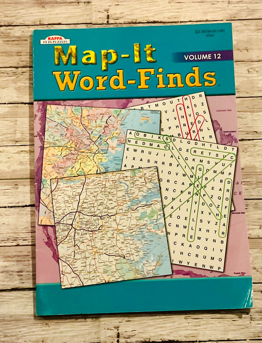 Map-It Word-Finds - Anchored Homeschool Resource Center