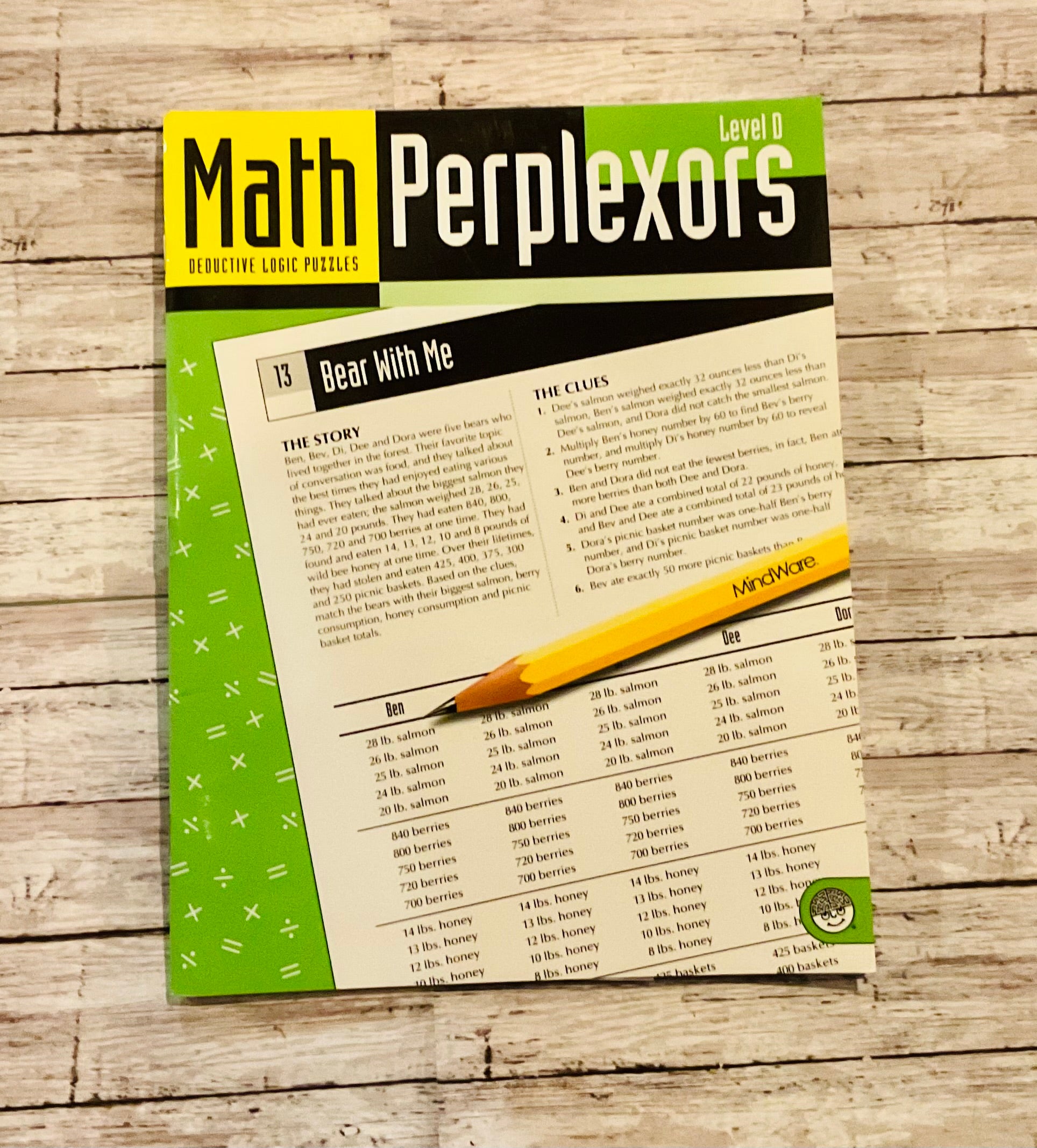 Math Perplexors Level D - Anchored Homeschool Resource Center