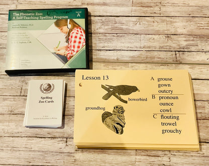 IEW Phonetic Zoo Level A Set - Anchored Homeschool Resource Center