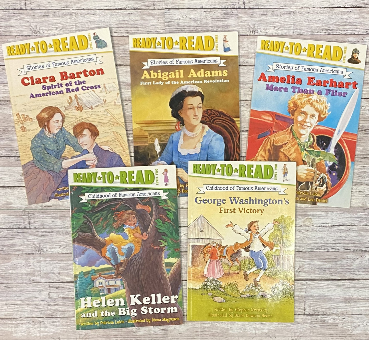 Ready-to-Read Biography Set - Anchored Homeschool Resource Center
