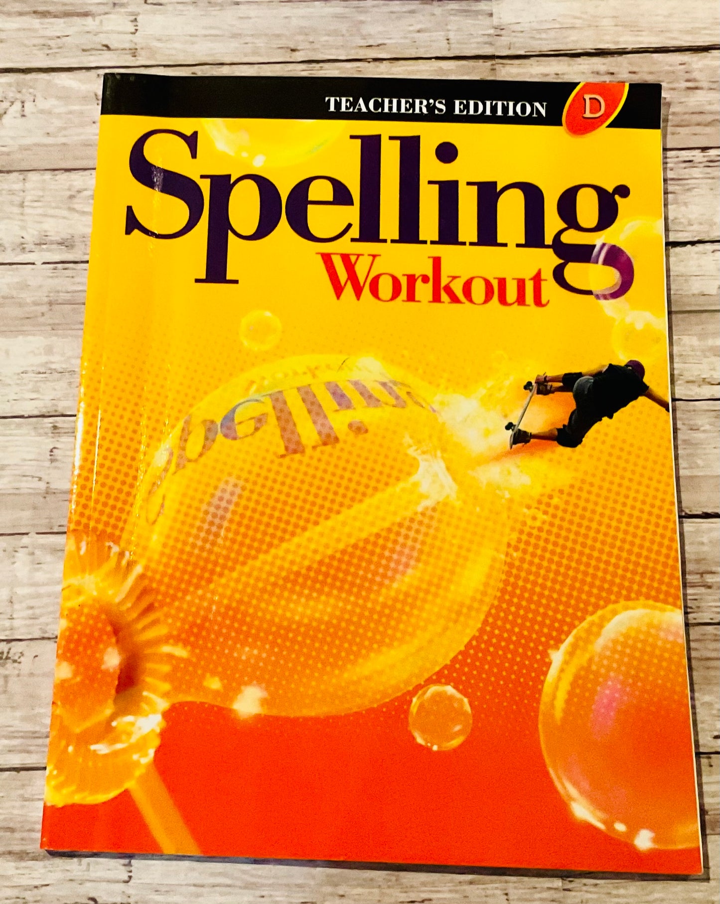 Spelling Workout level D Teacher's Edition - Anchored Homeschool Resource Center