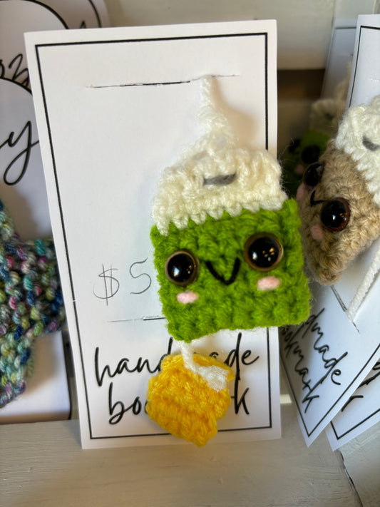 Made by Margaret Crochet Tea Bag Bookmark - Anchored Homeschool Resource Center
