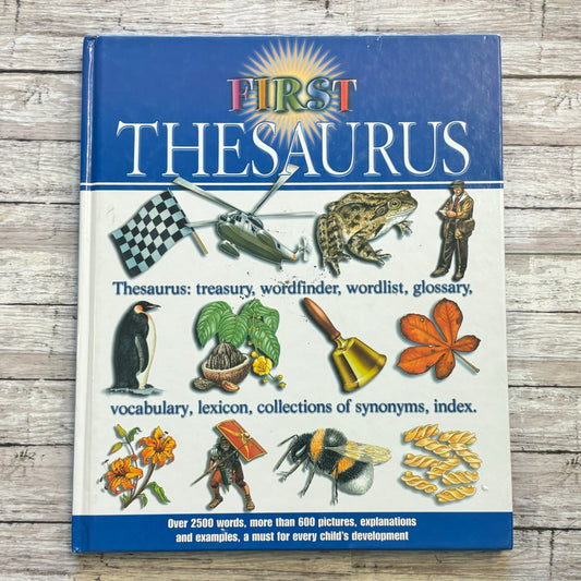 First Thesaurus - Anchored Homeschool Resource Center