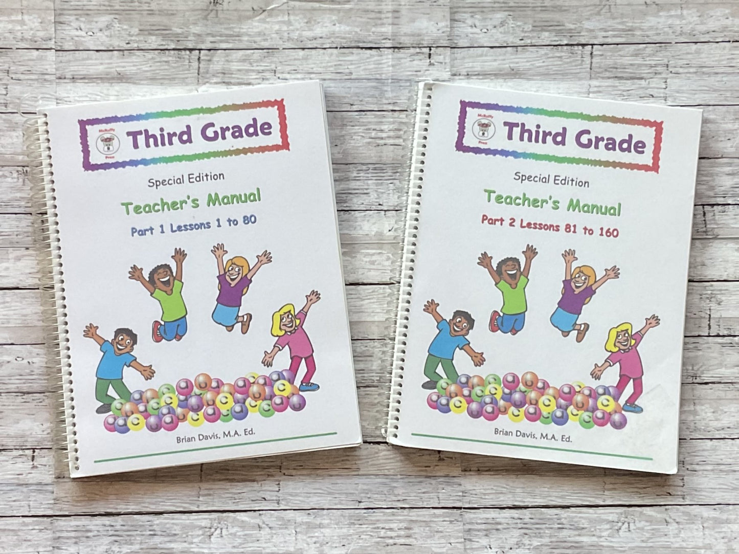 McRuffy Press Third Grade Phonics and Reading Teacher's Manual - Anchored Homeschool Resource Center