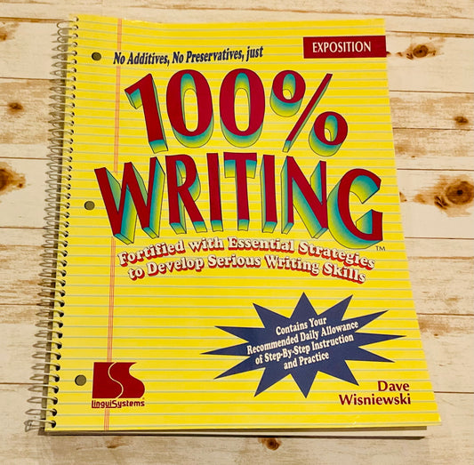 100% Writing - Anchored Homeschool Resource Center