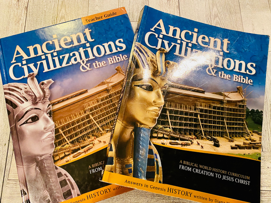Answers in Genesis Ancient Civilization & The Bible - Anchored Homeschool Resource Center