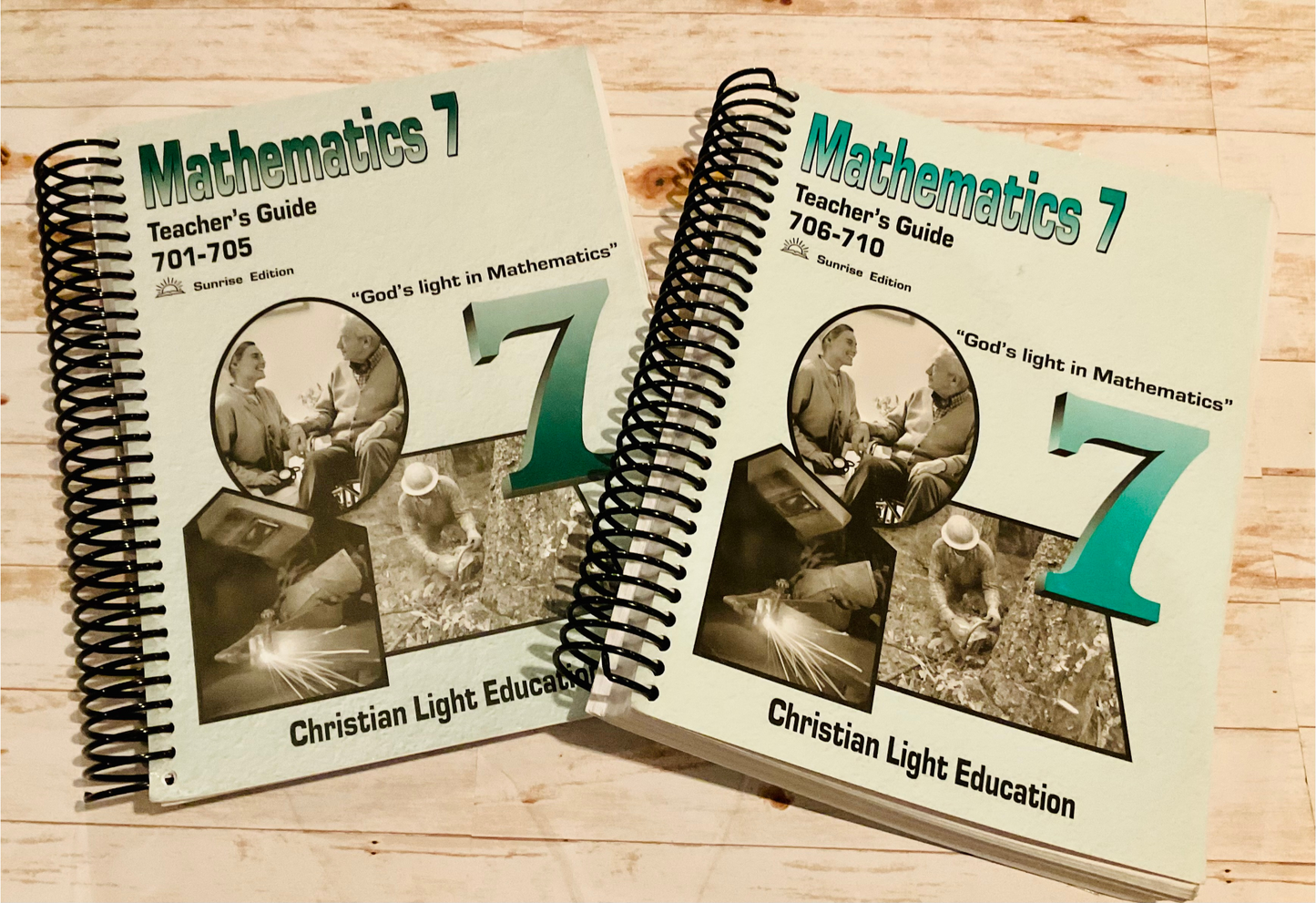 Christian Light Math 7 Teacher's Guide - Anchored Homeschool Resource Center