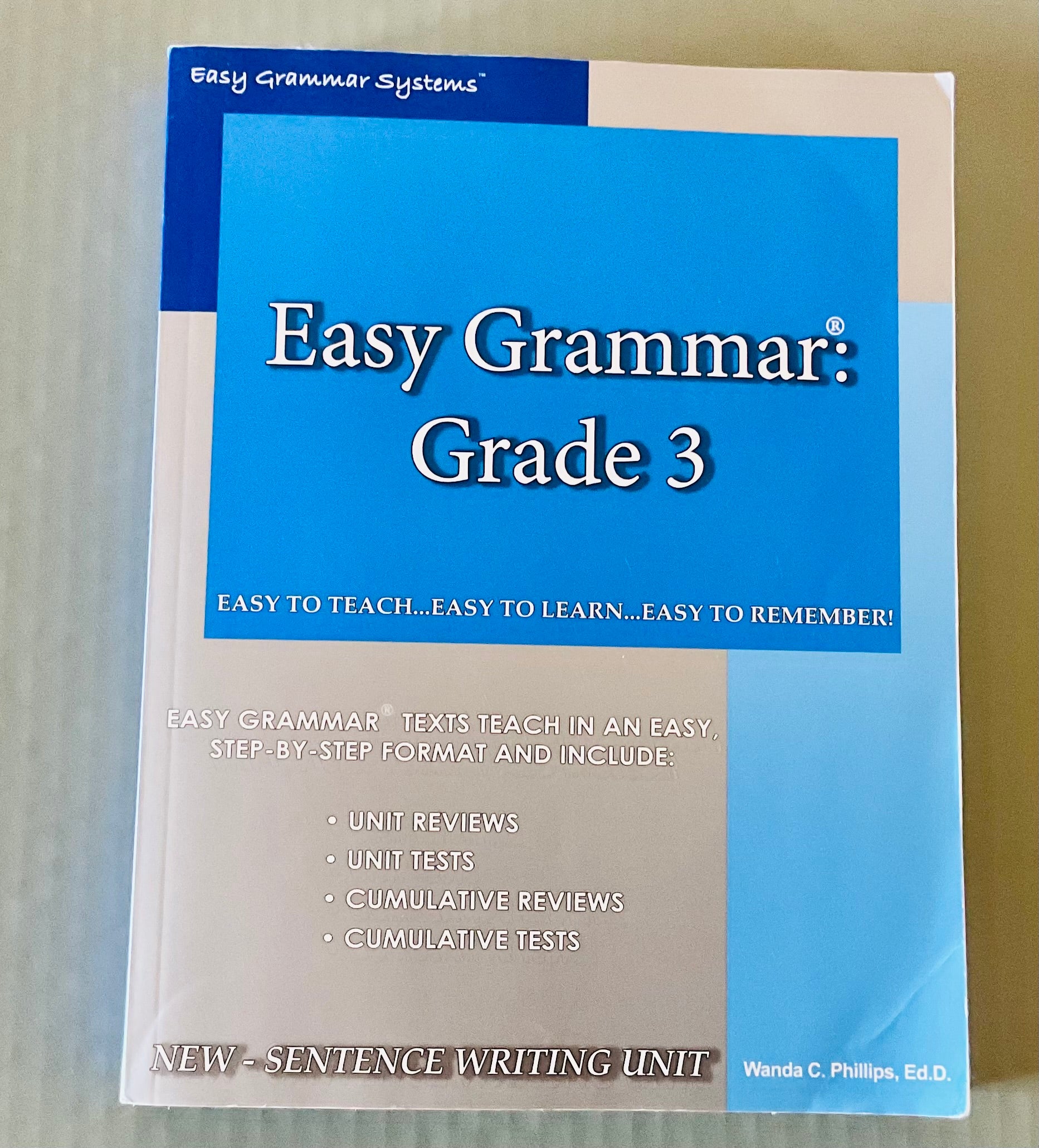Easy Grammar Grade 3 - Anchored Homeschool Resource Center