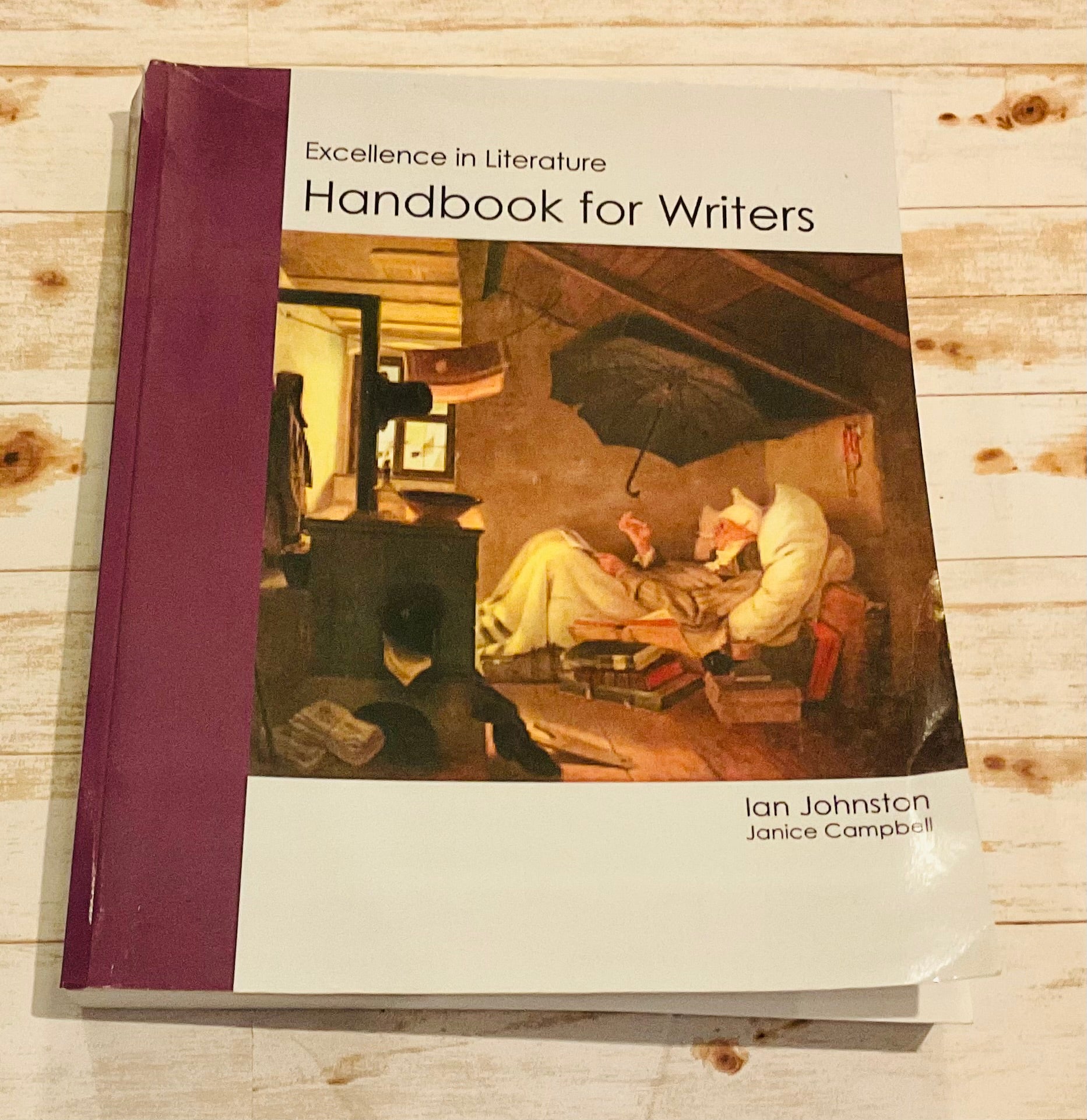 Excellence in Literature Handbook for Writers - Anchored Homeschool Resource Center