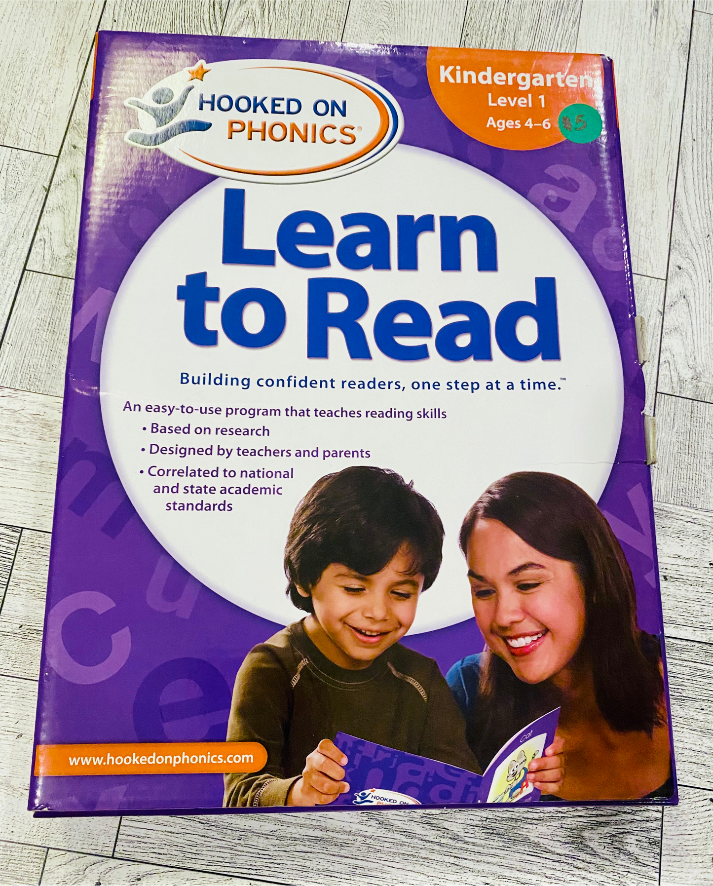 Hooked on Phonics Learn to Read Kindergarten Level 1 - Anchored Homeschool Resource Center