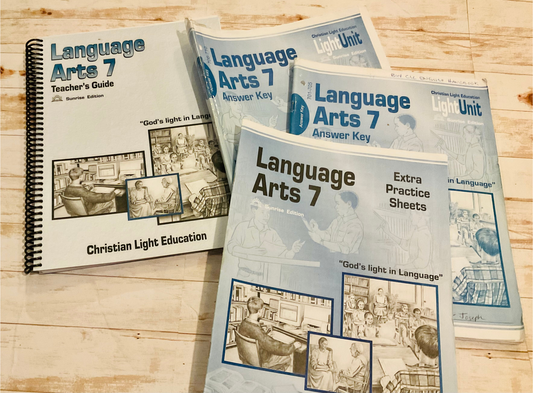 Christian Light Language Arts 7 - Anchored Homeschool Resource Center