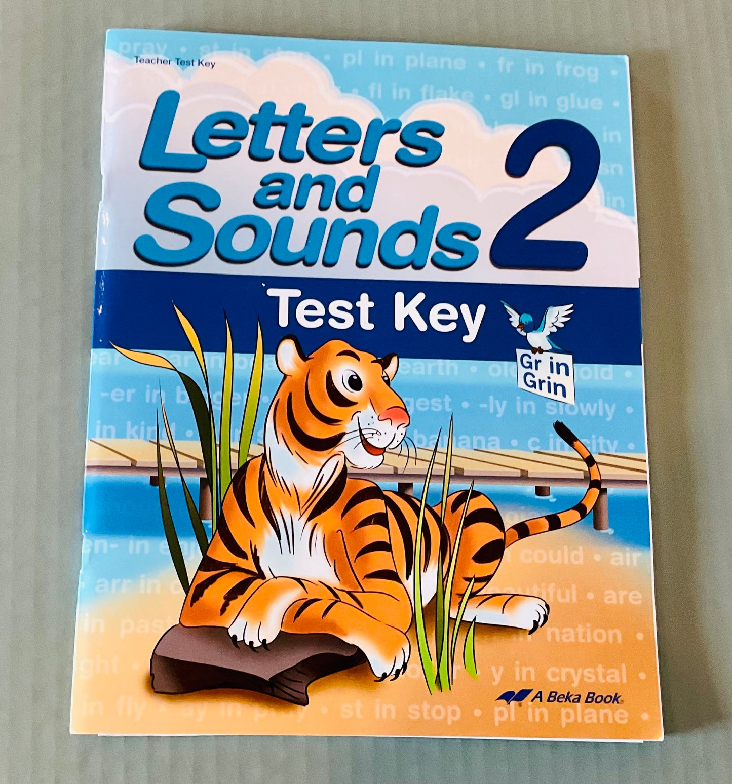 A Beka Letters and Sounds Test Key 2 - Anchored Homeschool Resource Center