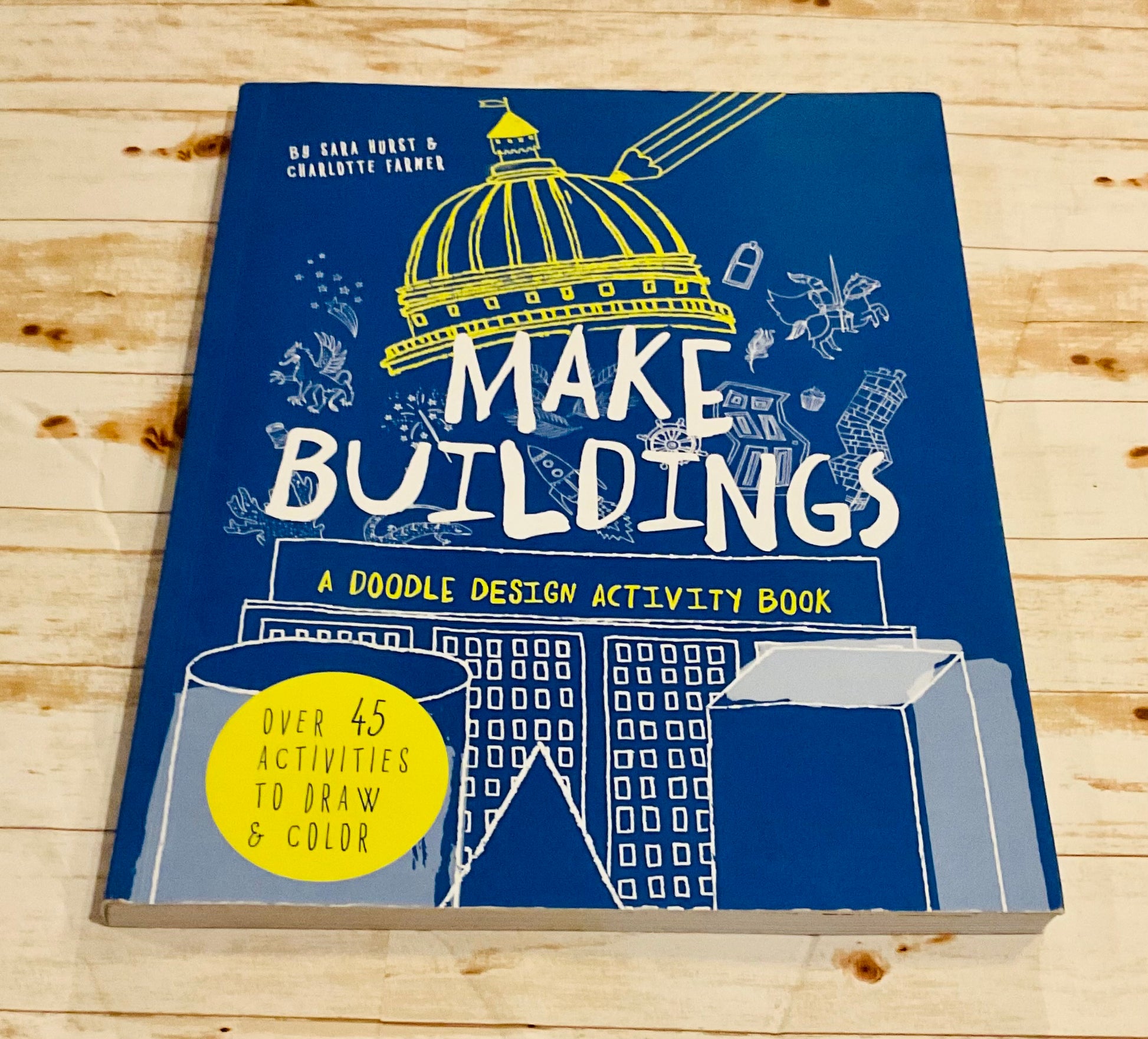Make Buildings A Doodle Design Activity Book - Anchored Homeschool Resource Center