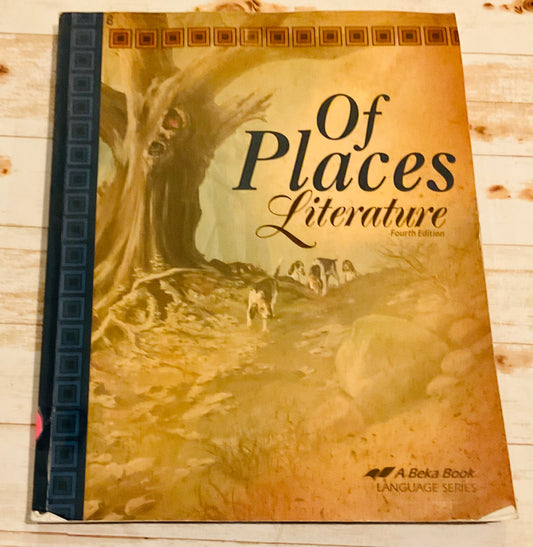 A Beka Book Of Places Literature - Anchored Homeschool Resource Center