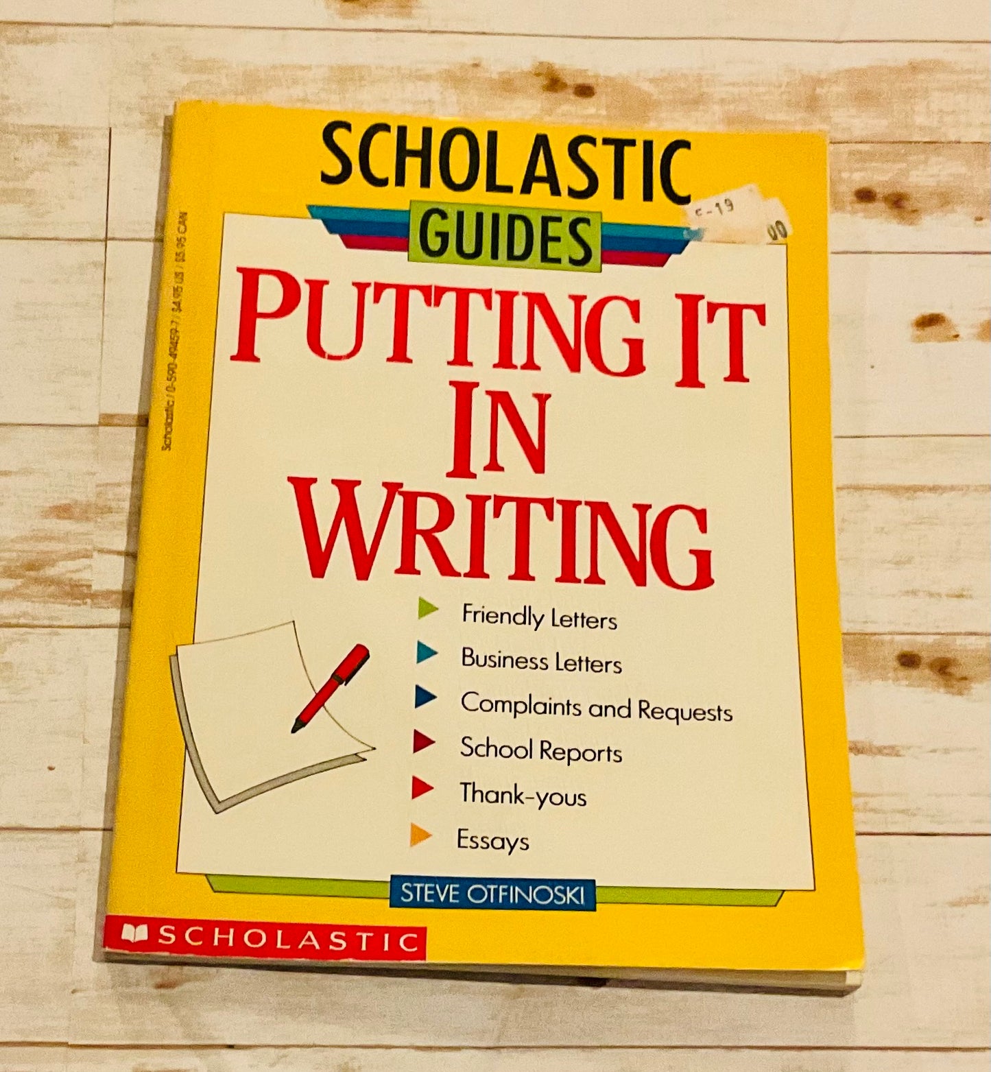 Putting it in Writing Guide - Anchored Homeschool Resource Center