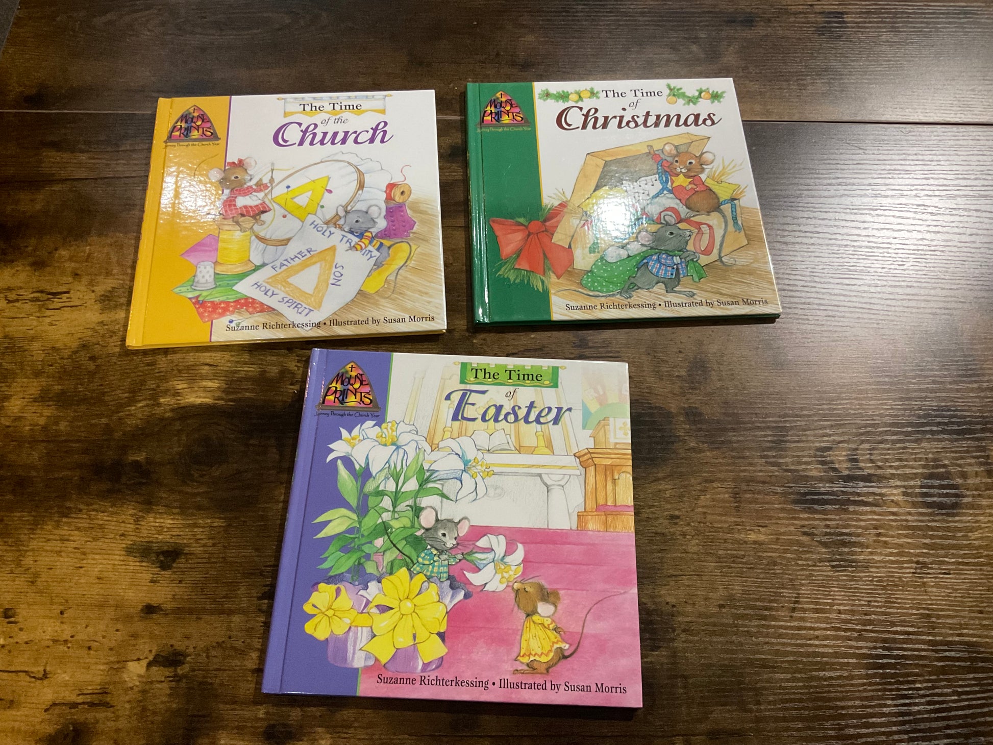 The Time of... Church, Christmas, Easter 3 Book Set - Anchored Homeschool Resource Center