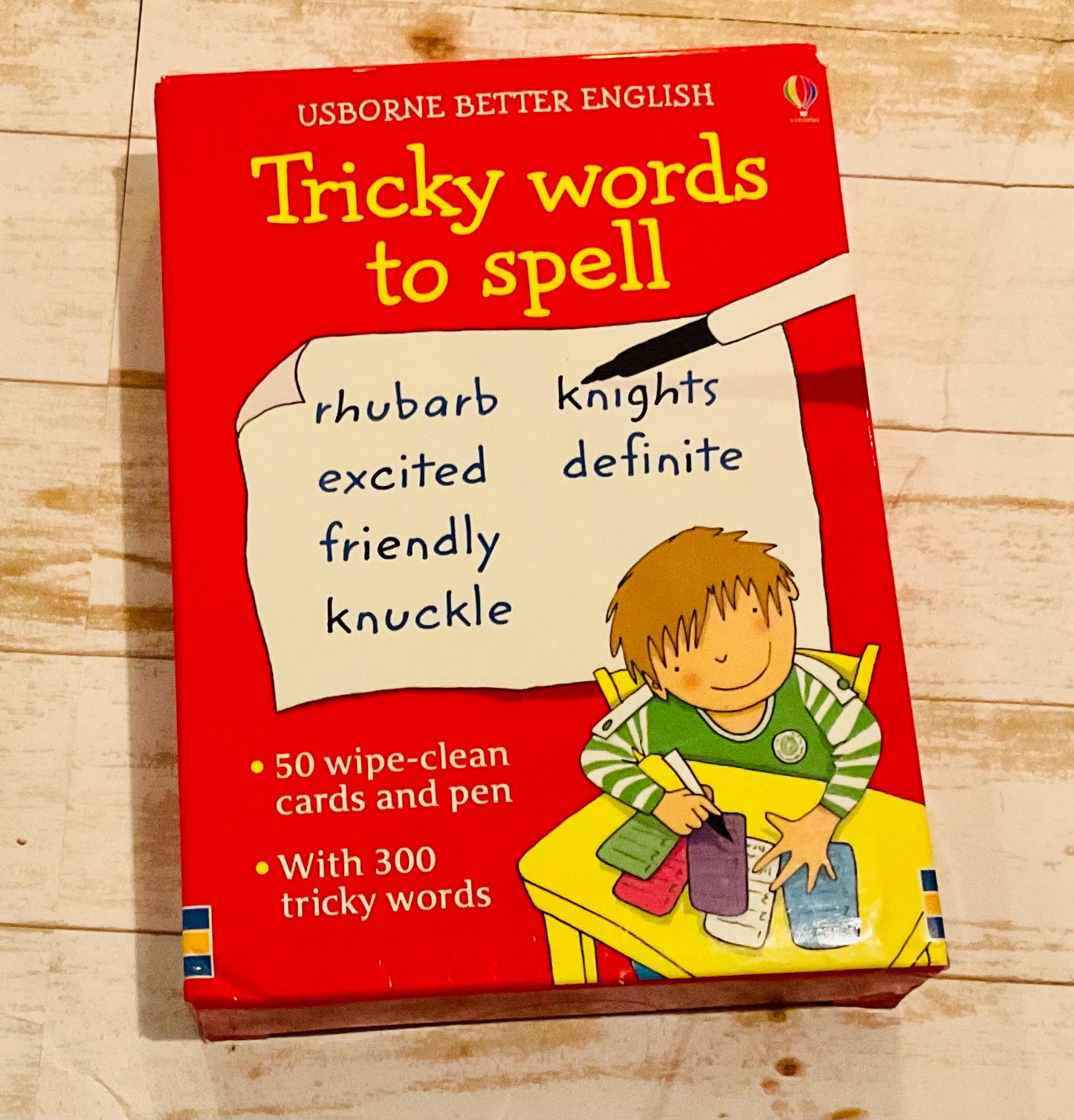 Usborne Better English Tricky Words to Spell - Anchored Homeschool Resource Center