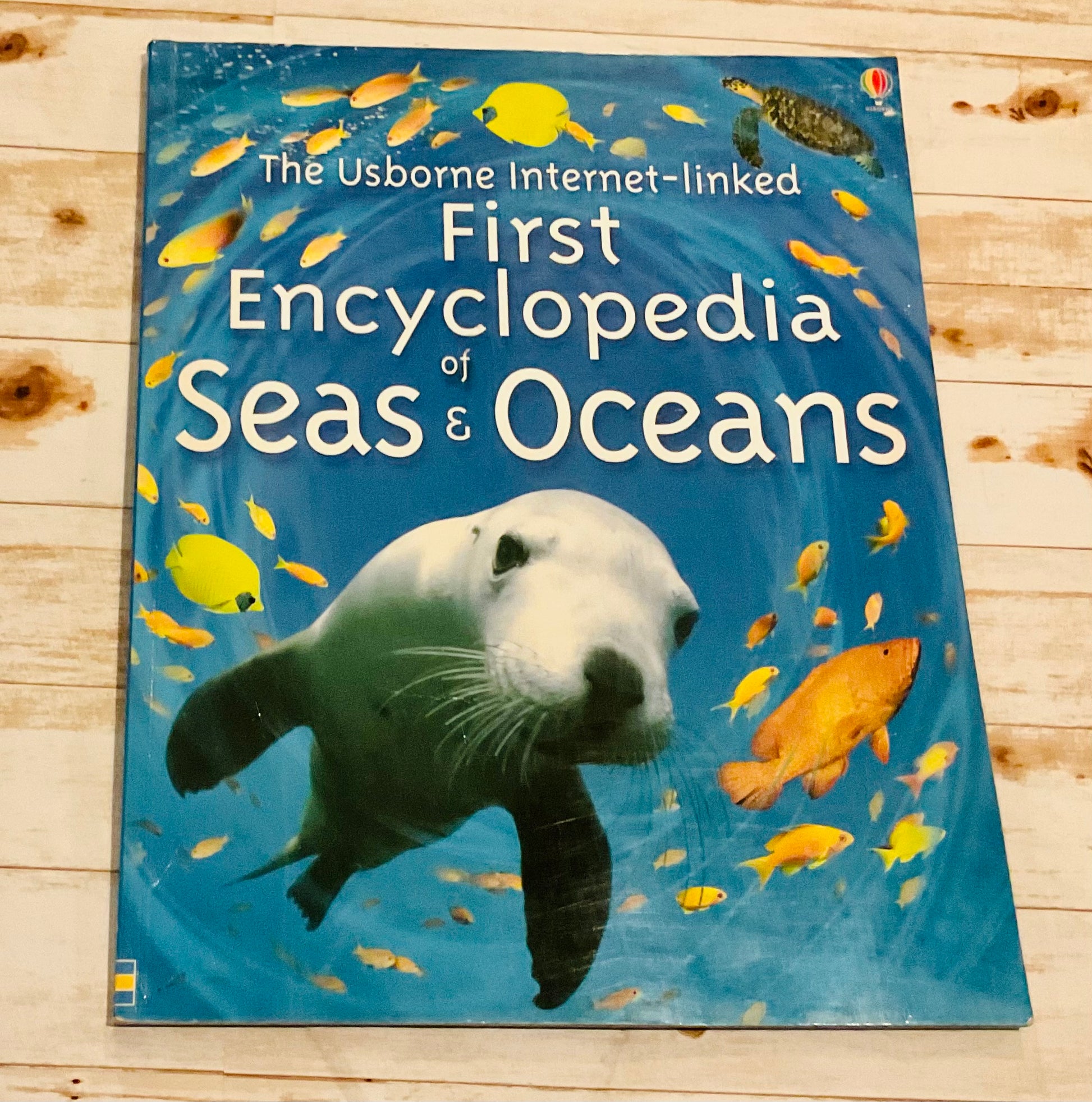 The Usborne Internet-Linked First Encyclopedia of Seas and Oceans - Anchored Homeschool Resource Center
