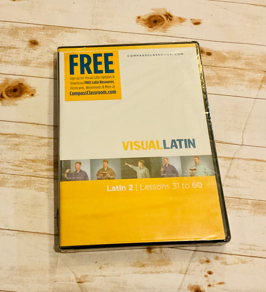 Visual Latin 2 DVD - Anchored Homeschool Resource Center