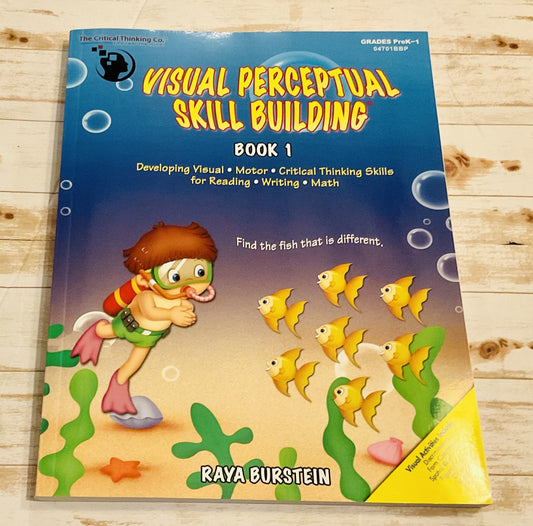 Visual Perceptual Skill Building Book 1 - Anchored Homeschool Resource Center