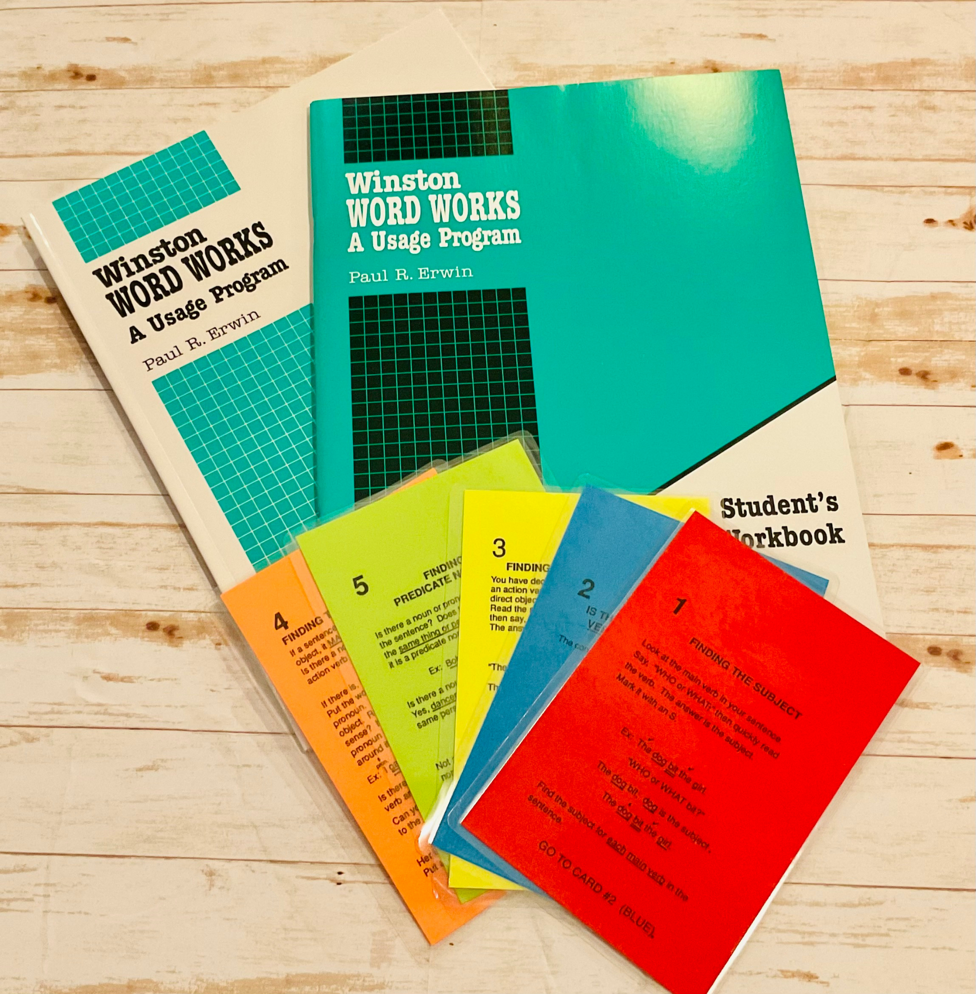 Winston Word Works: A Usage Program Advanced Level - Anchored Homeschool Resource Center